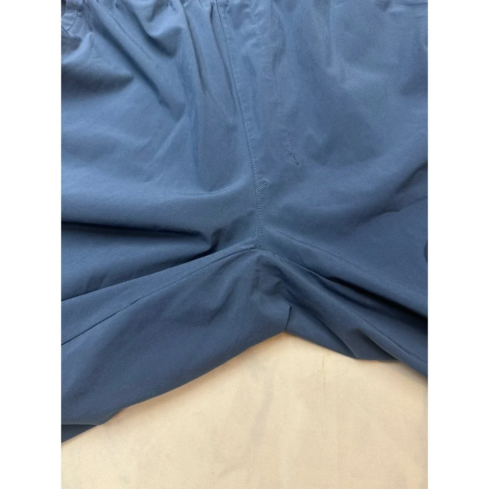 NORTH FACE Mens Medium Blue Lightweight Pull on Joggers Pants QQ16